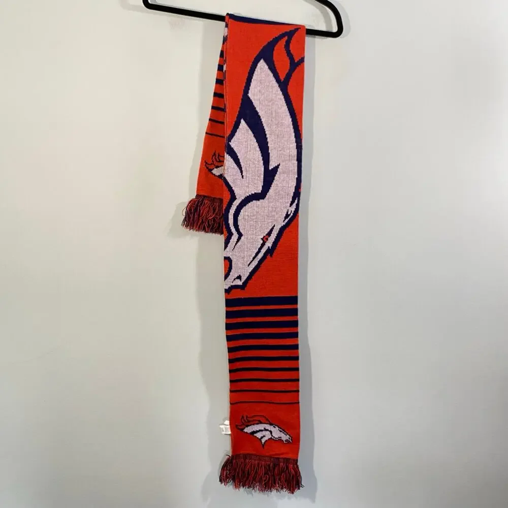 Forever Collectibles NFL Denver Broncos Orange Big Logo Scarf